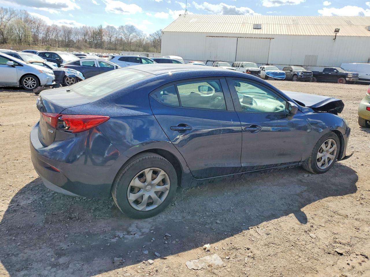 2015 Mazda 3 Sport Blue vin: 3MZBM1U70FM146444
