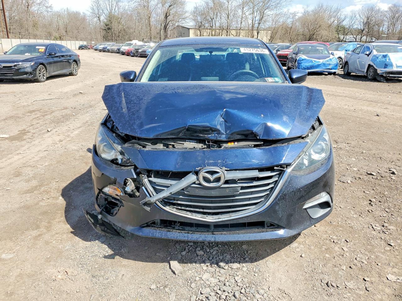 2015 Mazda 3 Sport Blue vin: 3MZBM1U70FM146444