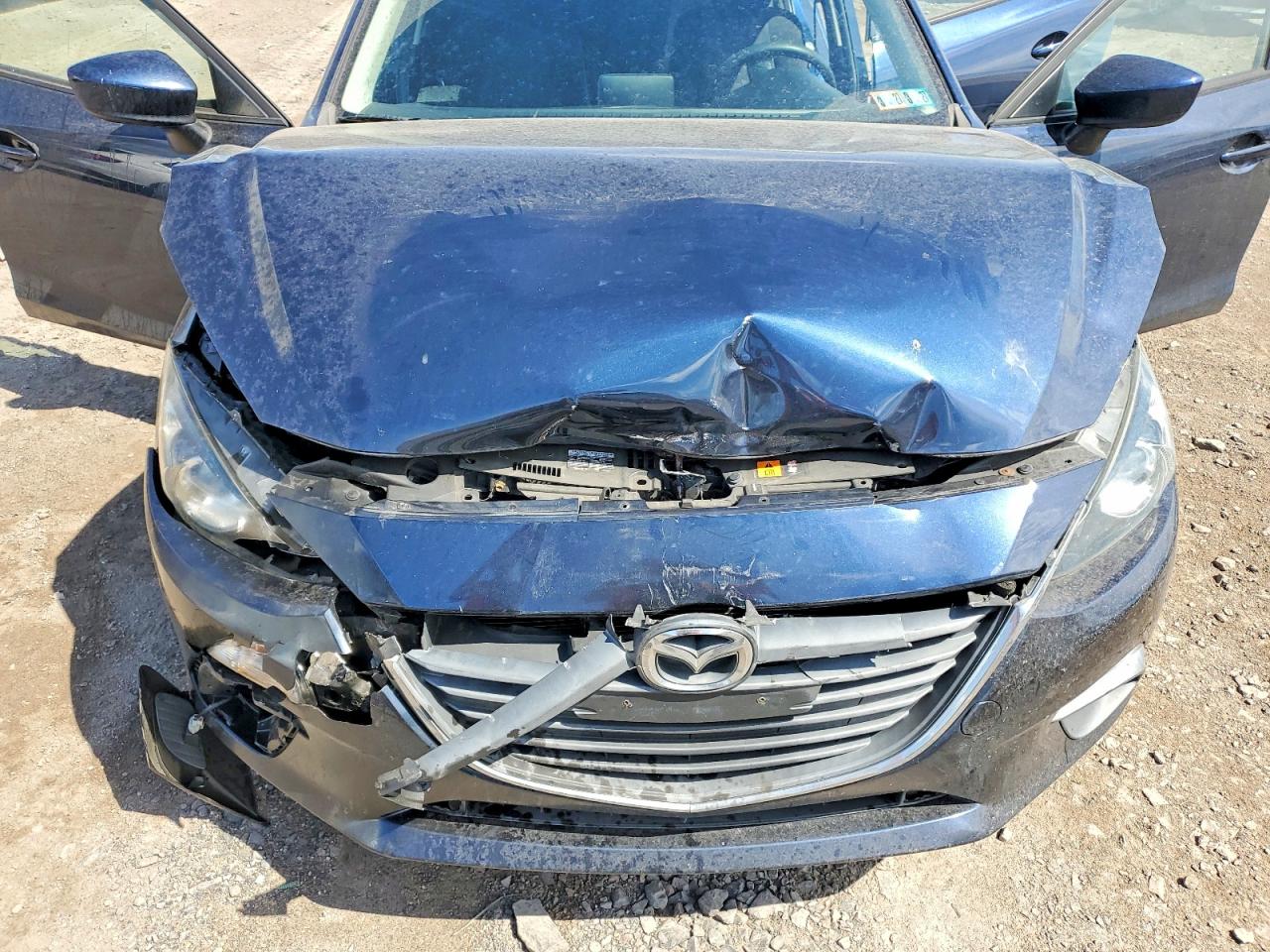 2015 Mazda 3 Sport Blue vin: 3MZBM1U70FM146444
