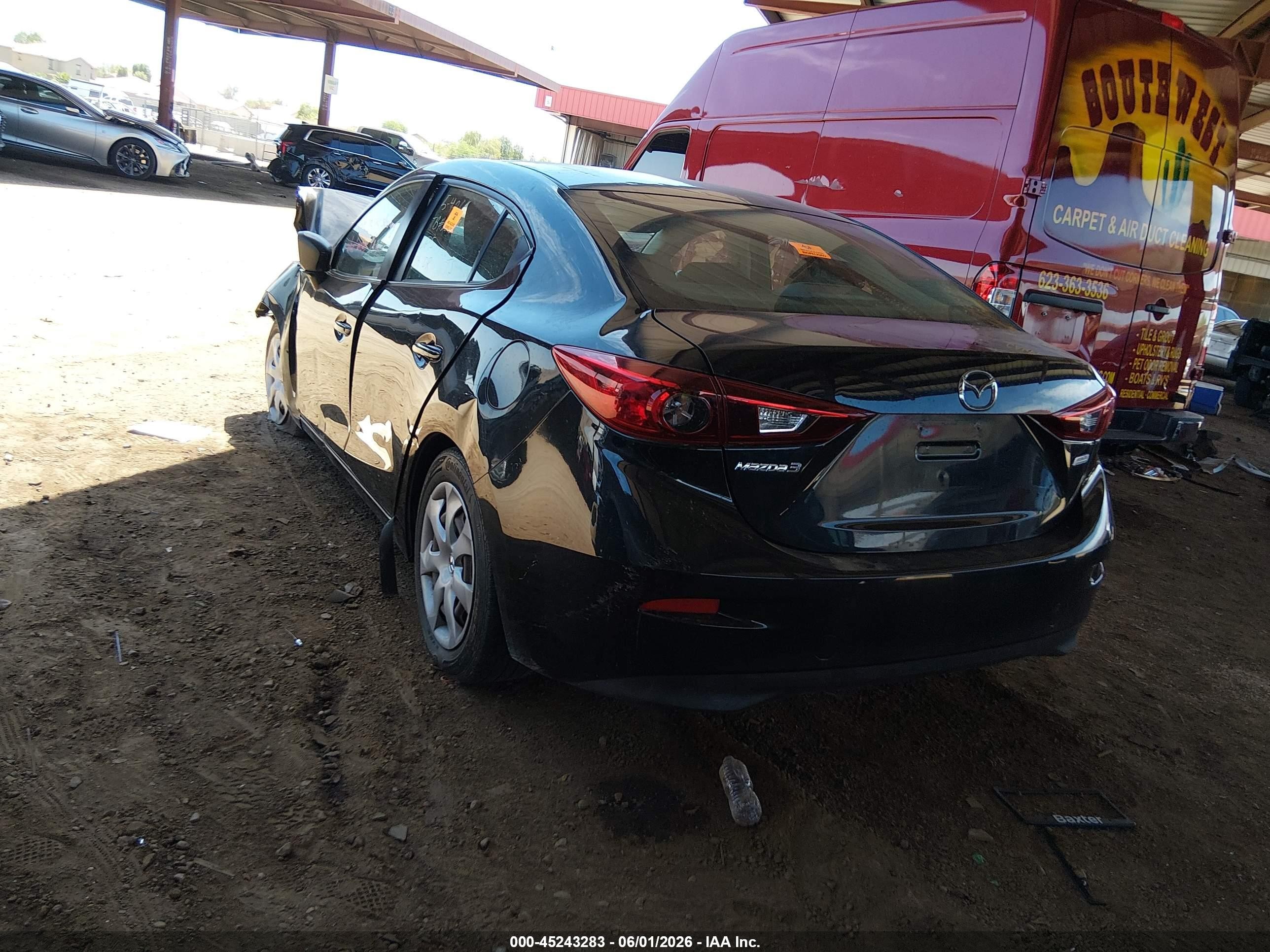 2015 Mazda Mazda3 I Sport Black vin: 3MZBM1U70FM146752