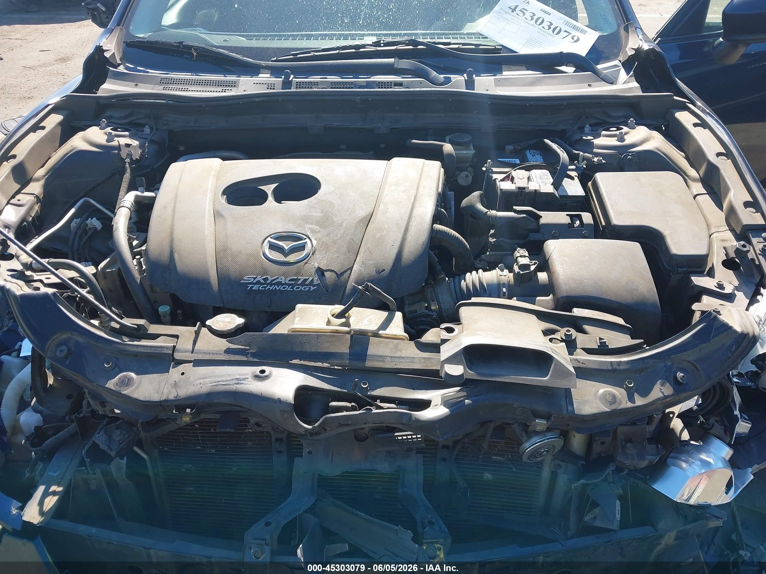 2015 Mazda Mazda3 I Sport Blue vin: 3MZBM1U70FM149201