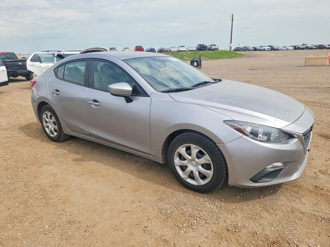 2015 Mazda 3 Sport Silver vin: 3MZBM1U70FM179296