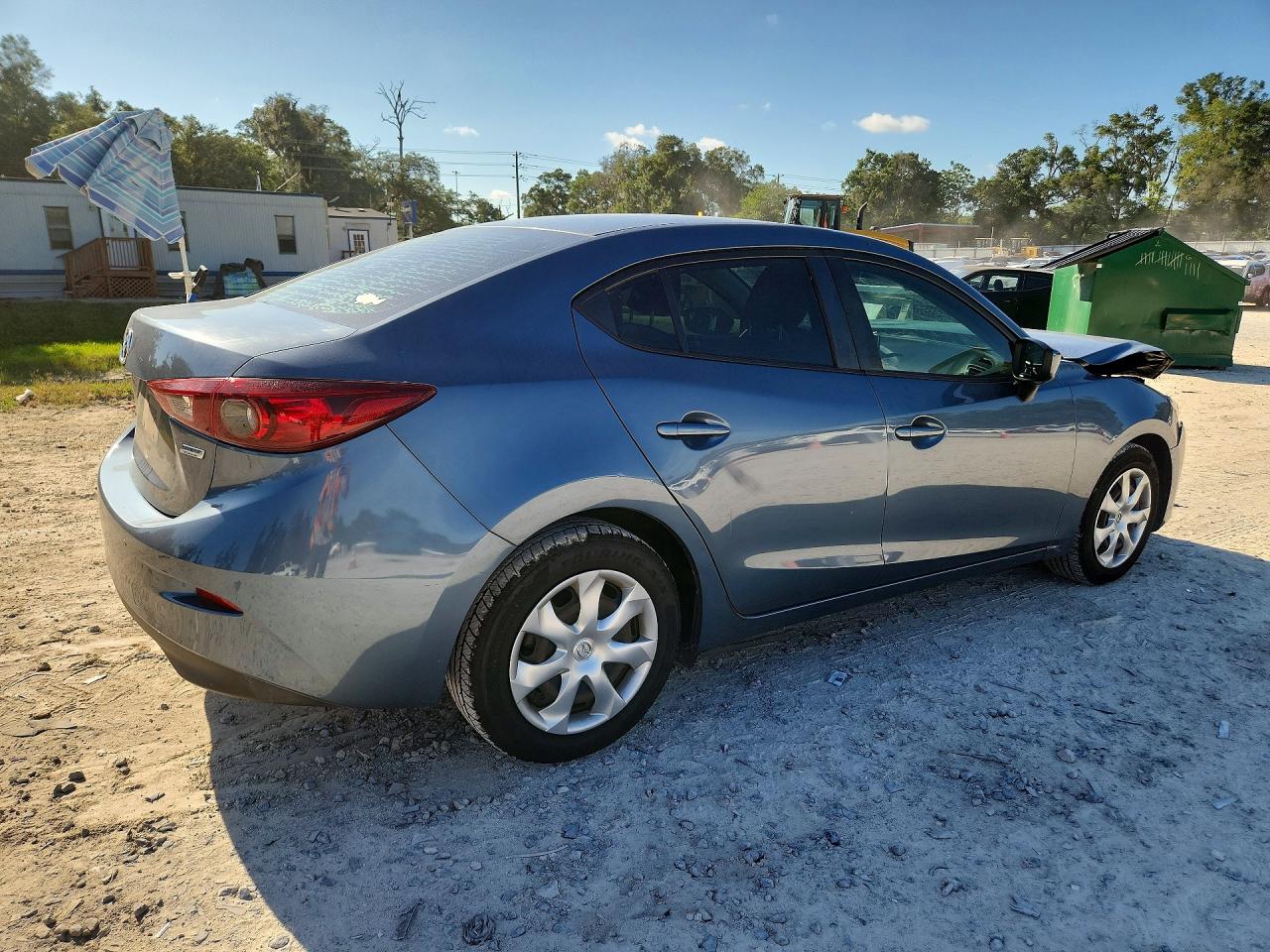2015 Mazda 3 Sport Blue vin: 3MZBM1U70FM192517