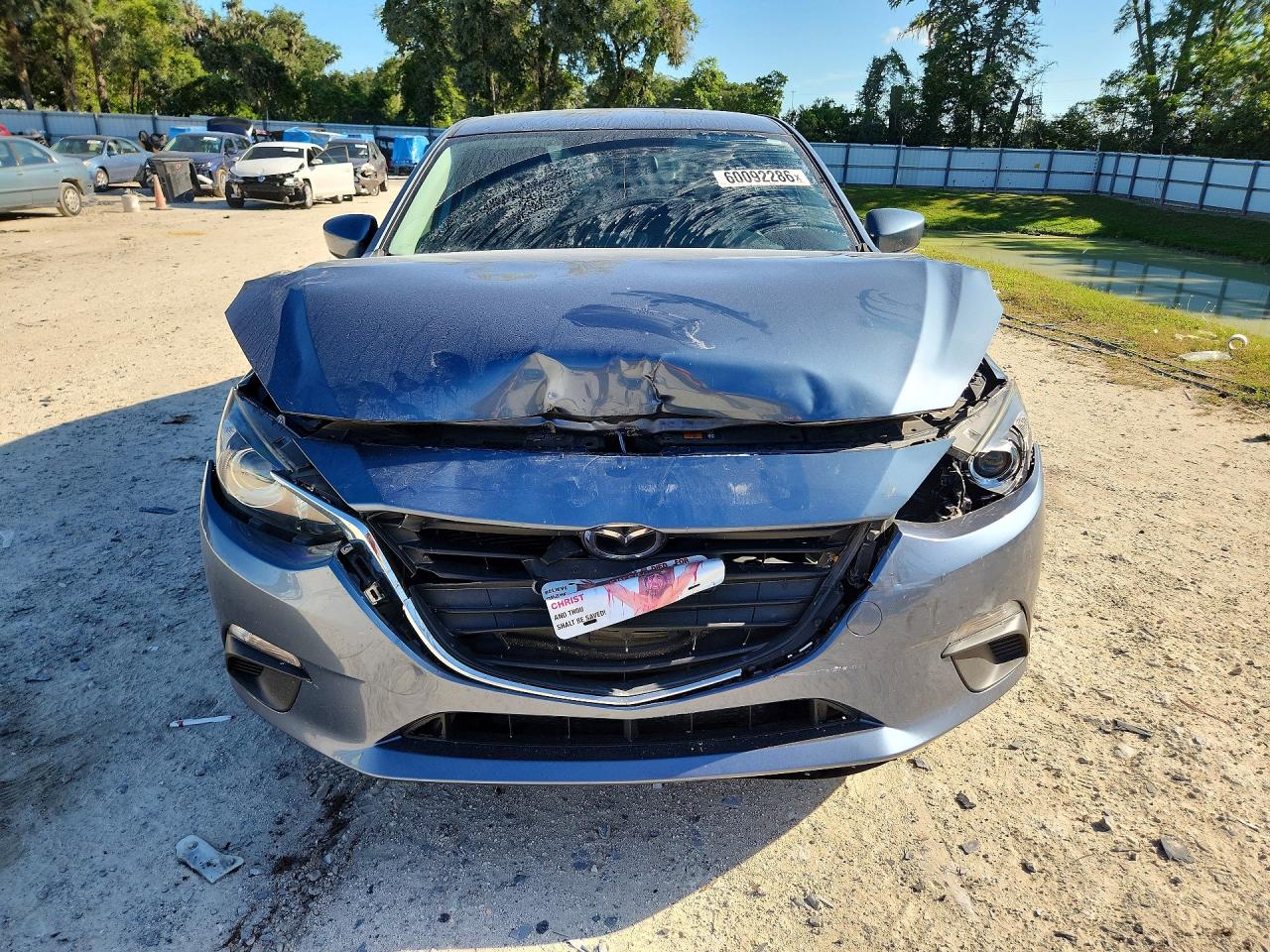2015 Mazda 3 Sport Blue vin: 3MZBM1U70FM192517