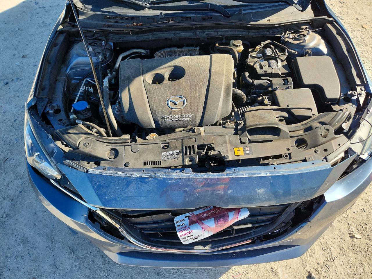 2015 Mazda 3 Sport Blue vin: 3MZBM1U70FM192517