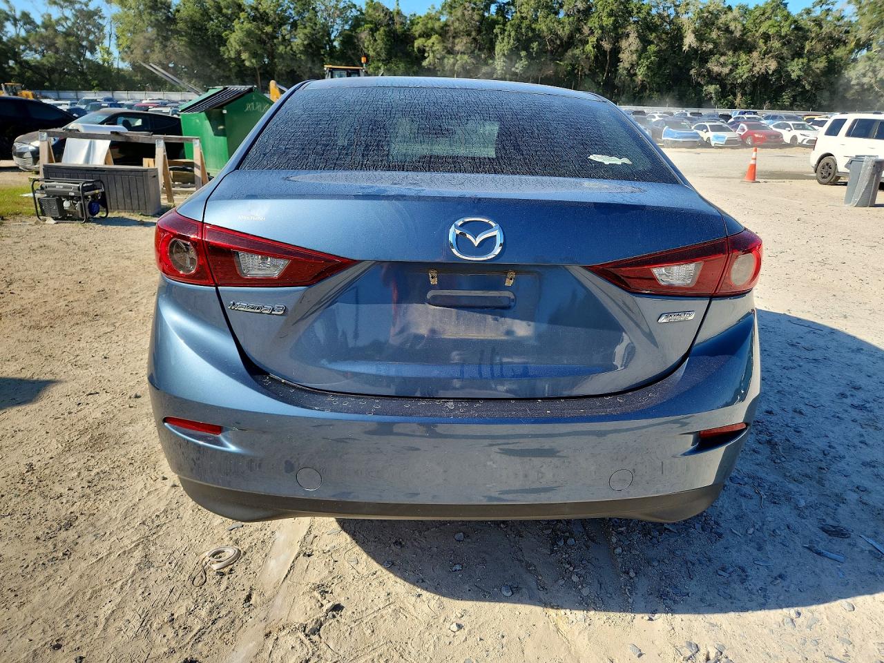 2015 Mazda 3 Sport Blue vin: 3MZBM1U70FM192517