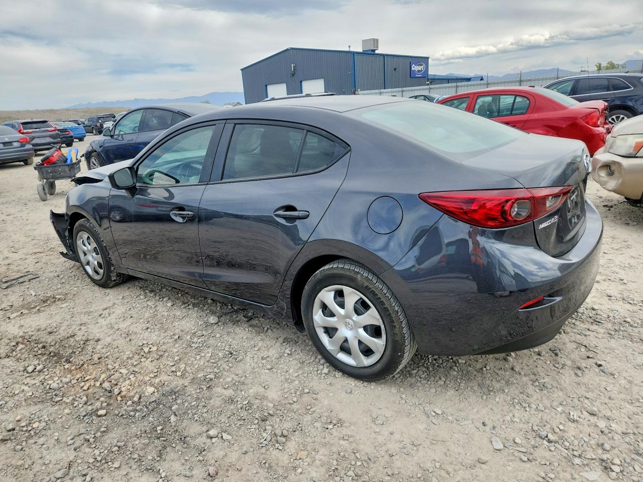 2015 Mazda 3 Sport Gray vin: 3MZBM1U70FM200034