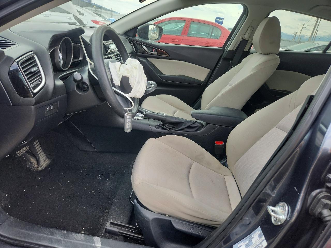 2015 Mazda 3 Sport Gray vin: 3MZBM1U70FM200034
