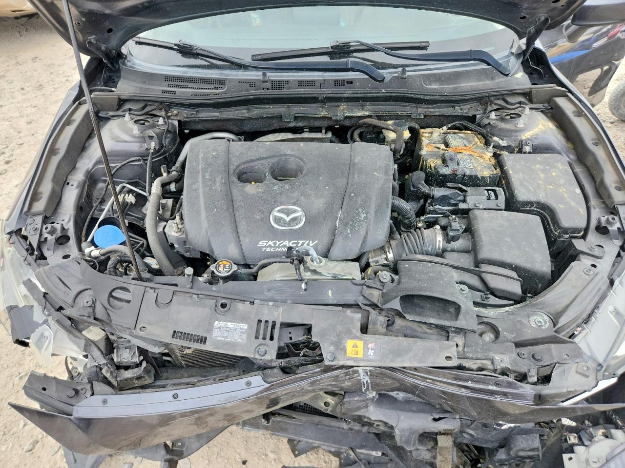 2015 Mazda 3 Sport Gray vin: 3MZBM1U70FM200034