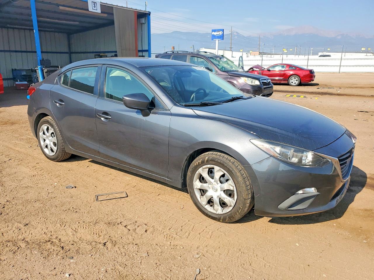 2015 Mazda 3 Sport Угольный vin: 3MZBM1U70FM201121
