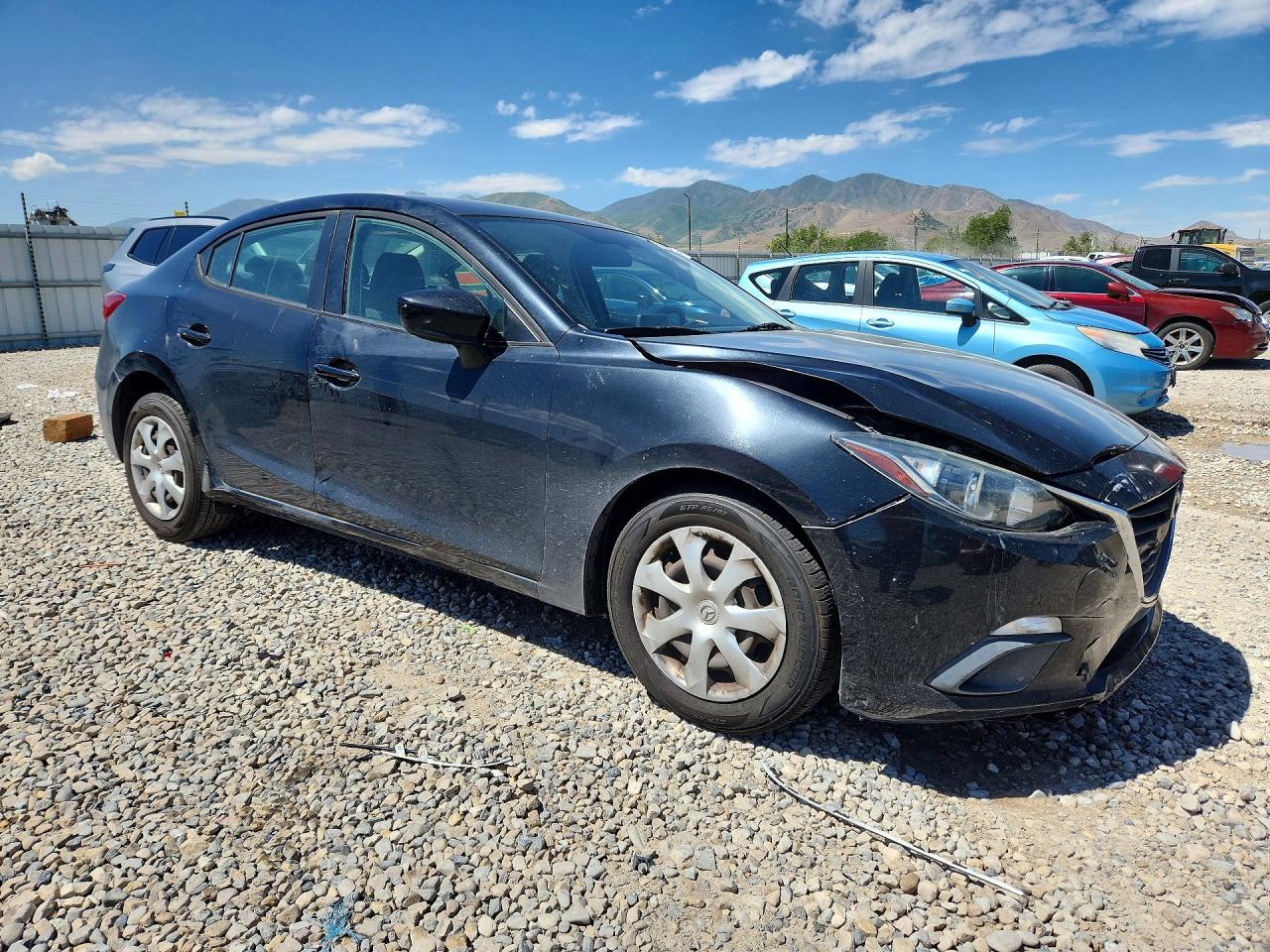 2015 Mazda 3 Sport Black vin: 3MZBM1U70FM227945