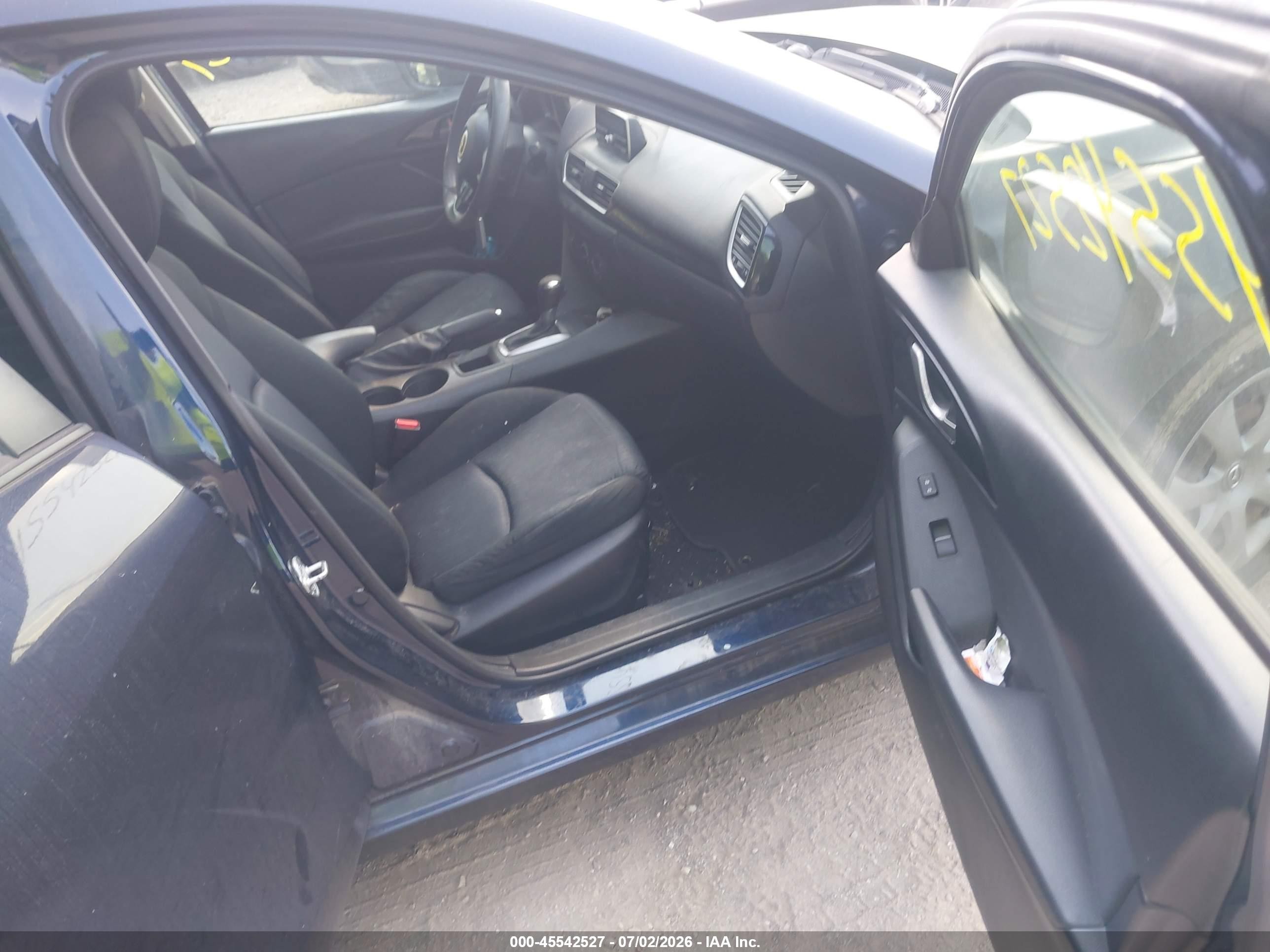 2014 Mazda Mazda3 I Sport Blue vin: 3MZBM1U71EM102080