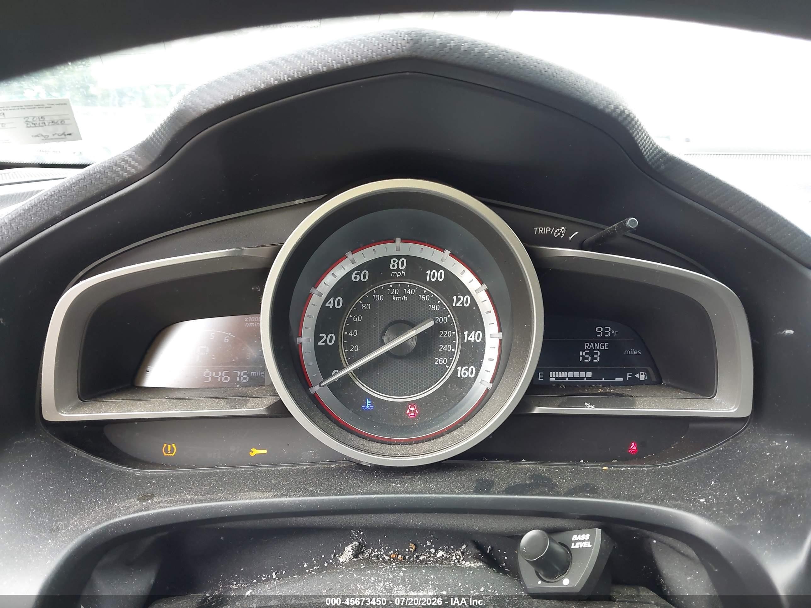 2015 Mazda Mazda3 I Sport Gray vin: 3MZBM1U71FM124629