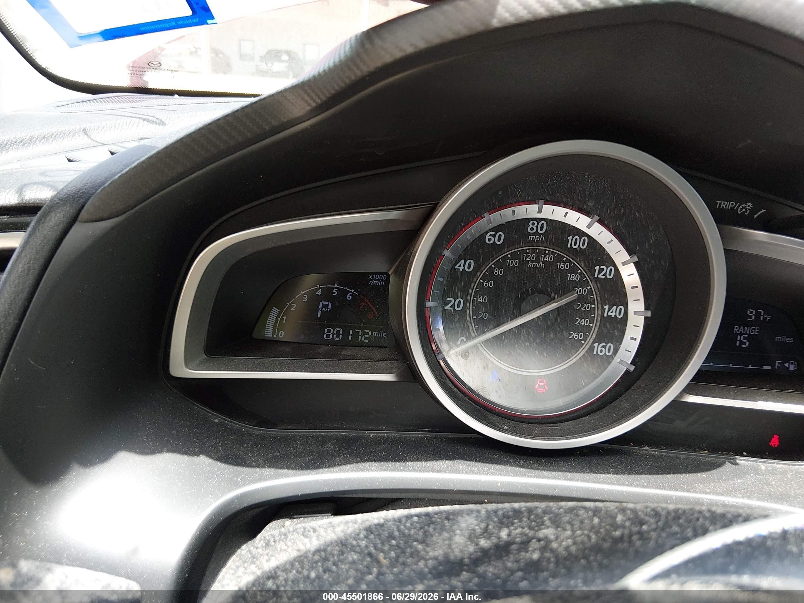 2015 Mazda Mazda3 I Sport Red vin: 3MZBM1U71FM129149