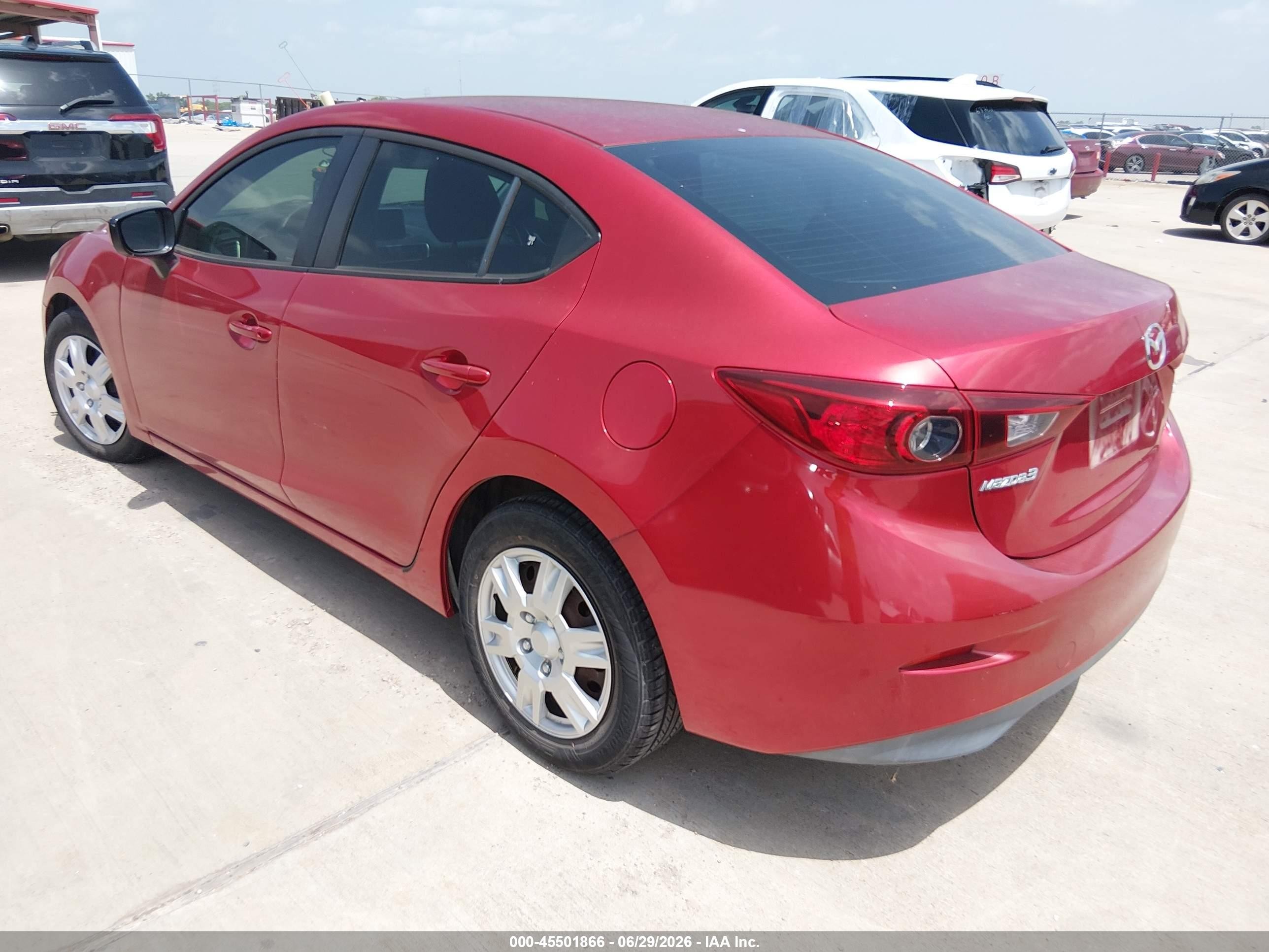 2015 Mazda Mazda3 I Sport Red vin: 3MZBM1U71FM129149