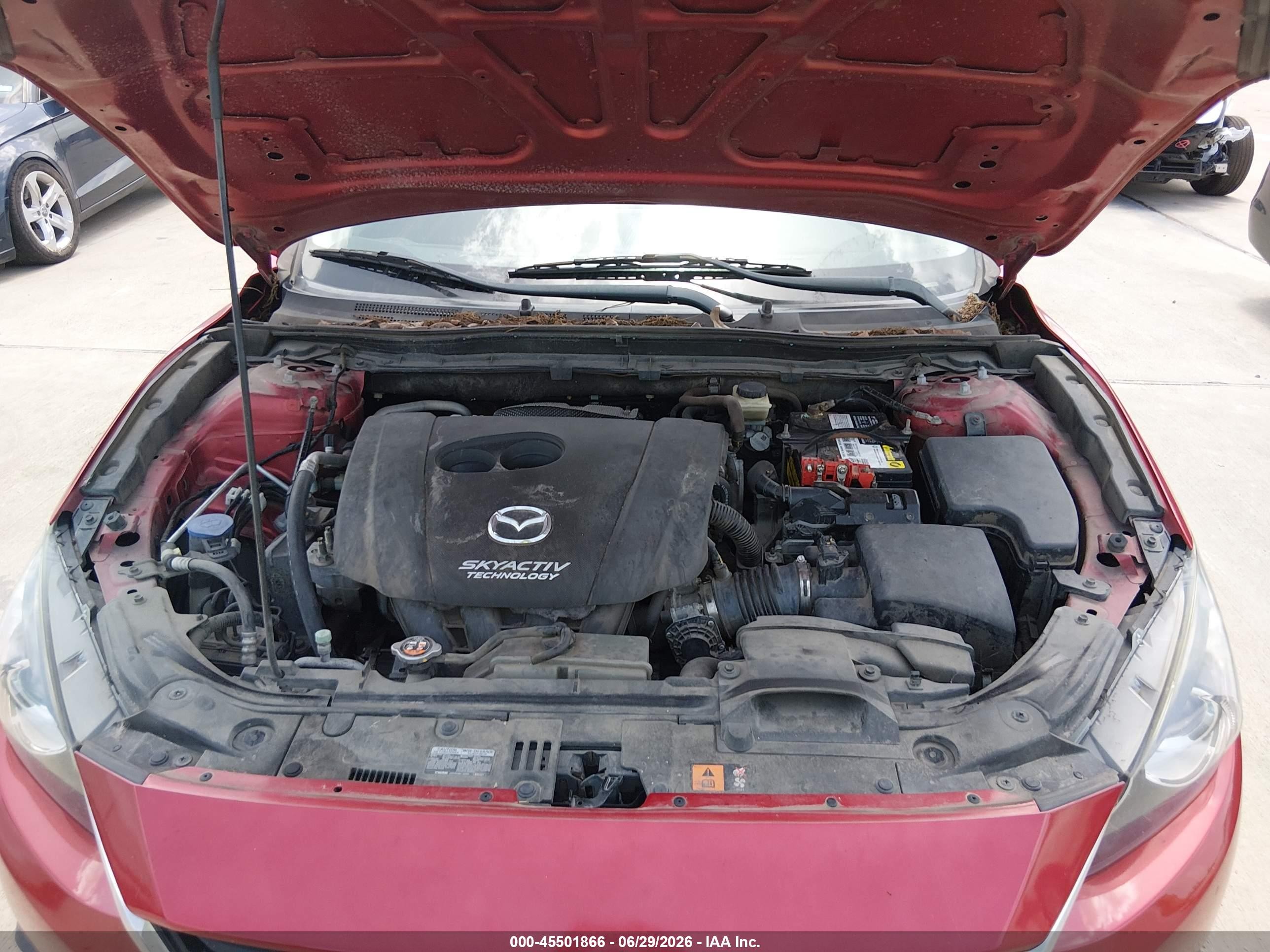 2015 Mazda Mazda3 I Sport Red vin: 3MZBM1U71FM129149