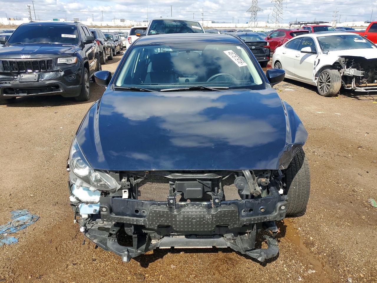 2015 Mazda 3 Sport Blue vin: 3MZBM1U71FM176388