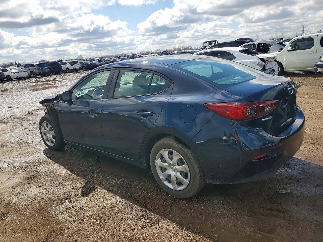 2015 Mazda 3 Sport Blue vin: 3MZBM1U71FM176388