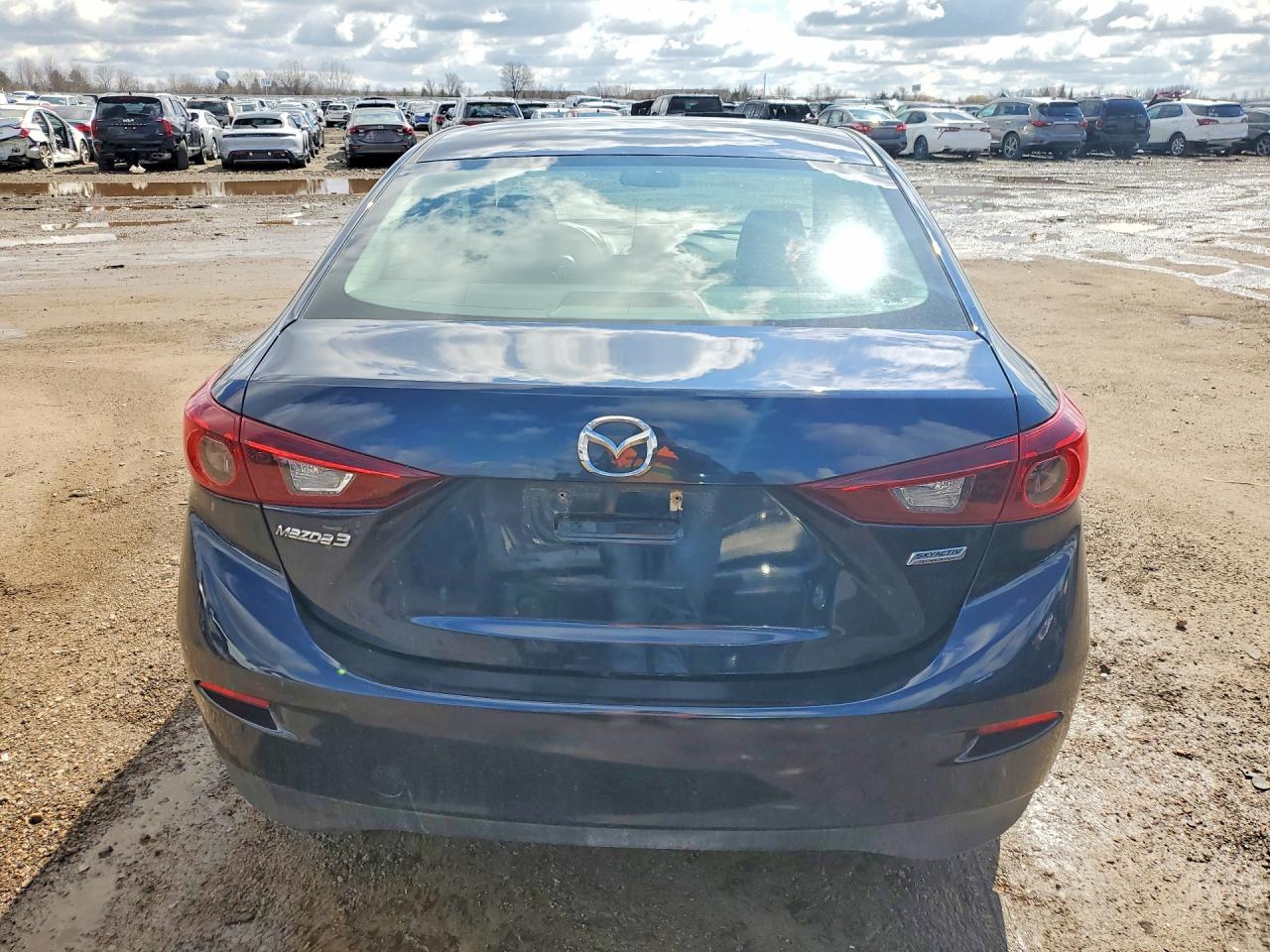2015 Mazda 3 Sport Blue vin: 3MZBM1U71FM176388