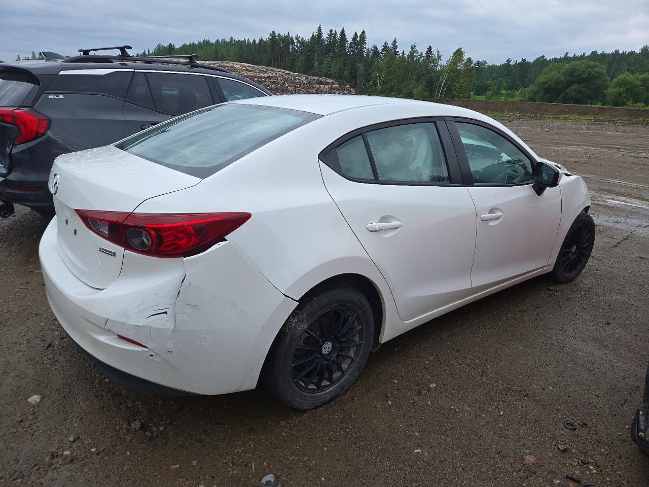 2015 Mazda 3 Sport Белый vin: 3MZBM1U71FM193627