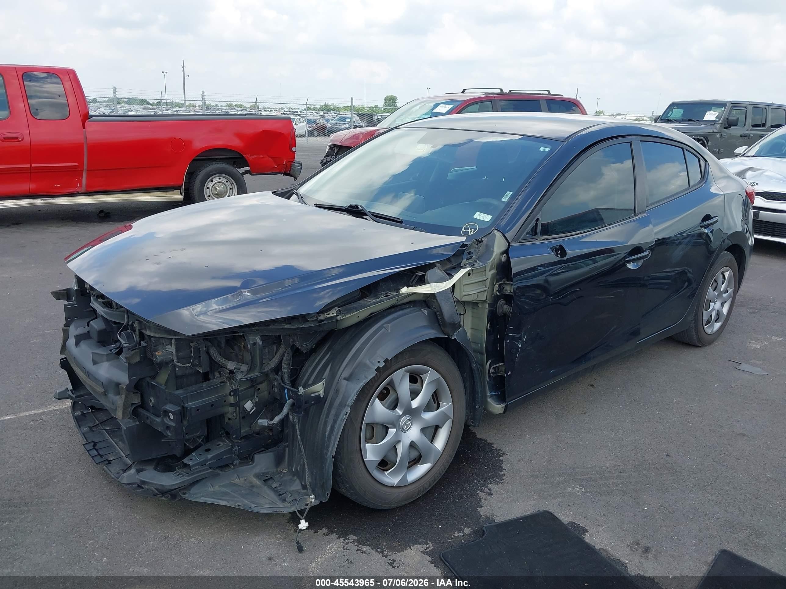 2015 Mazda Mazda3 I Sport Black vin: 3MZBM1U71FM214332