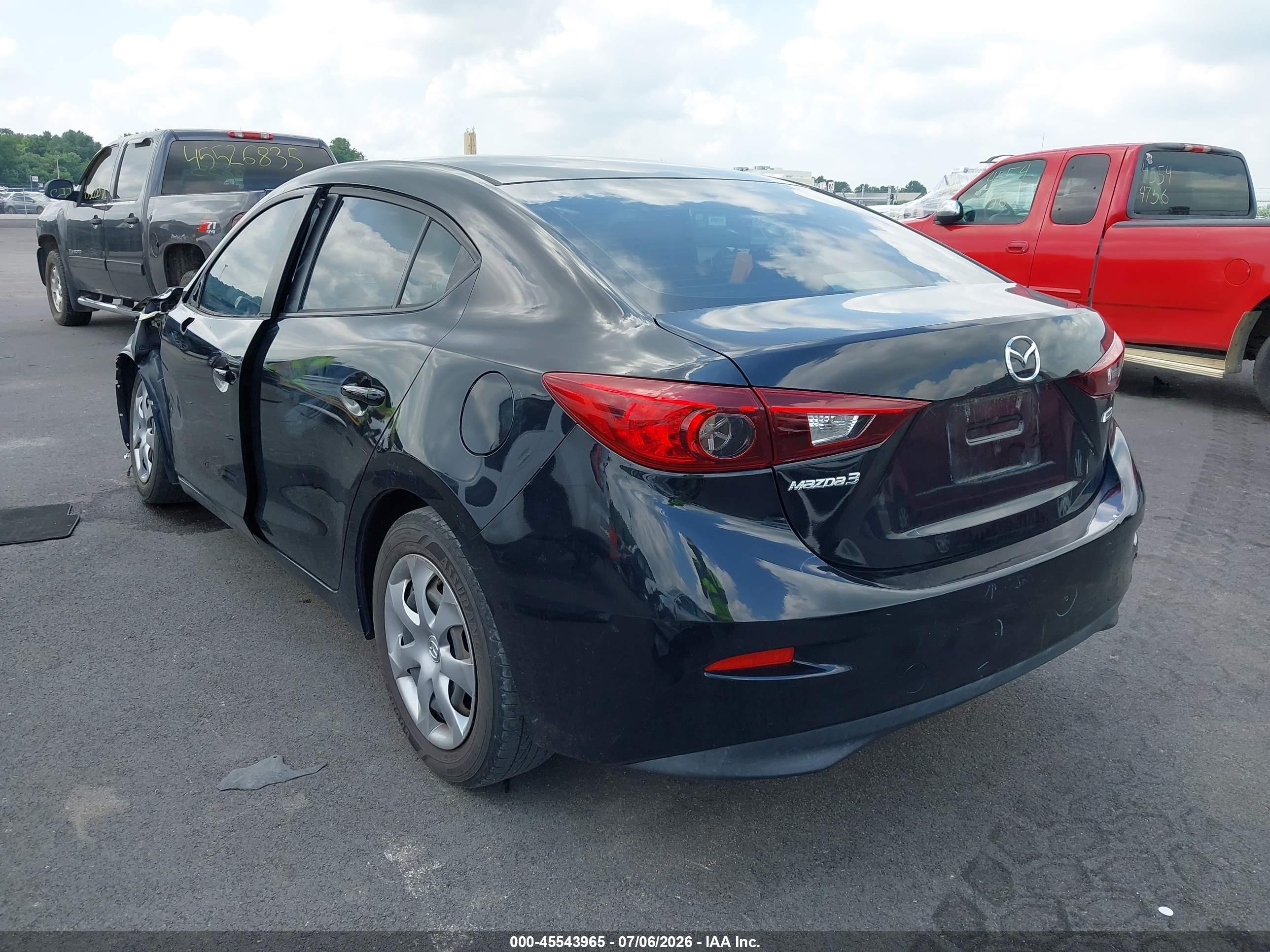 2015 Mazda Mazda3 I Sport Black vin: 3MZBM1U71FM214332