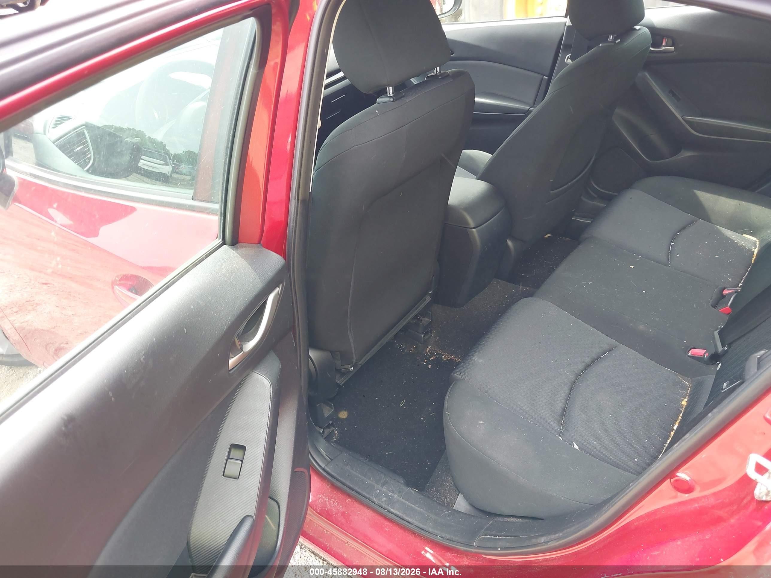 2014 Mazda Mazda3 I Sport Red vin: 3MZBM1U72EM119907