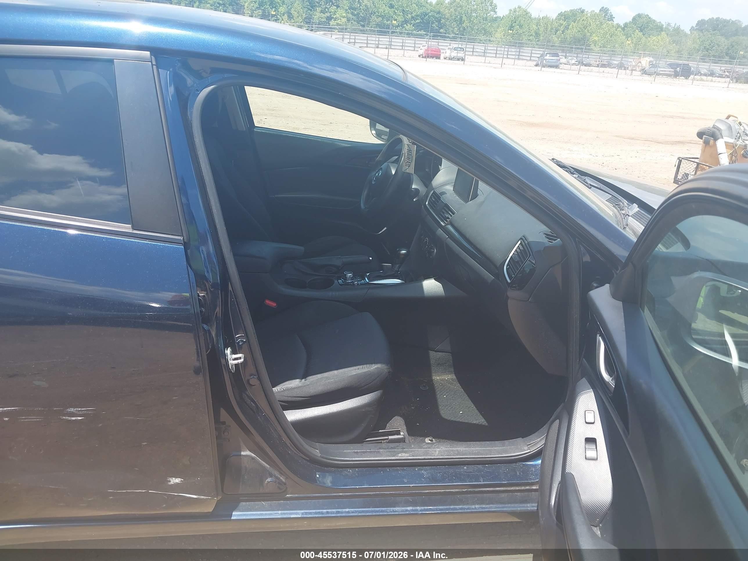 2015 Mazda Mazda3   Синий vin: 3MZBM1U72FM183320