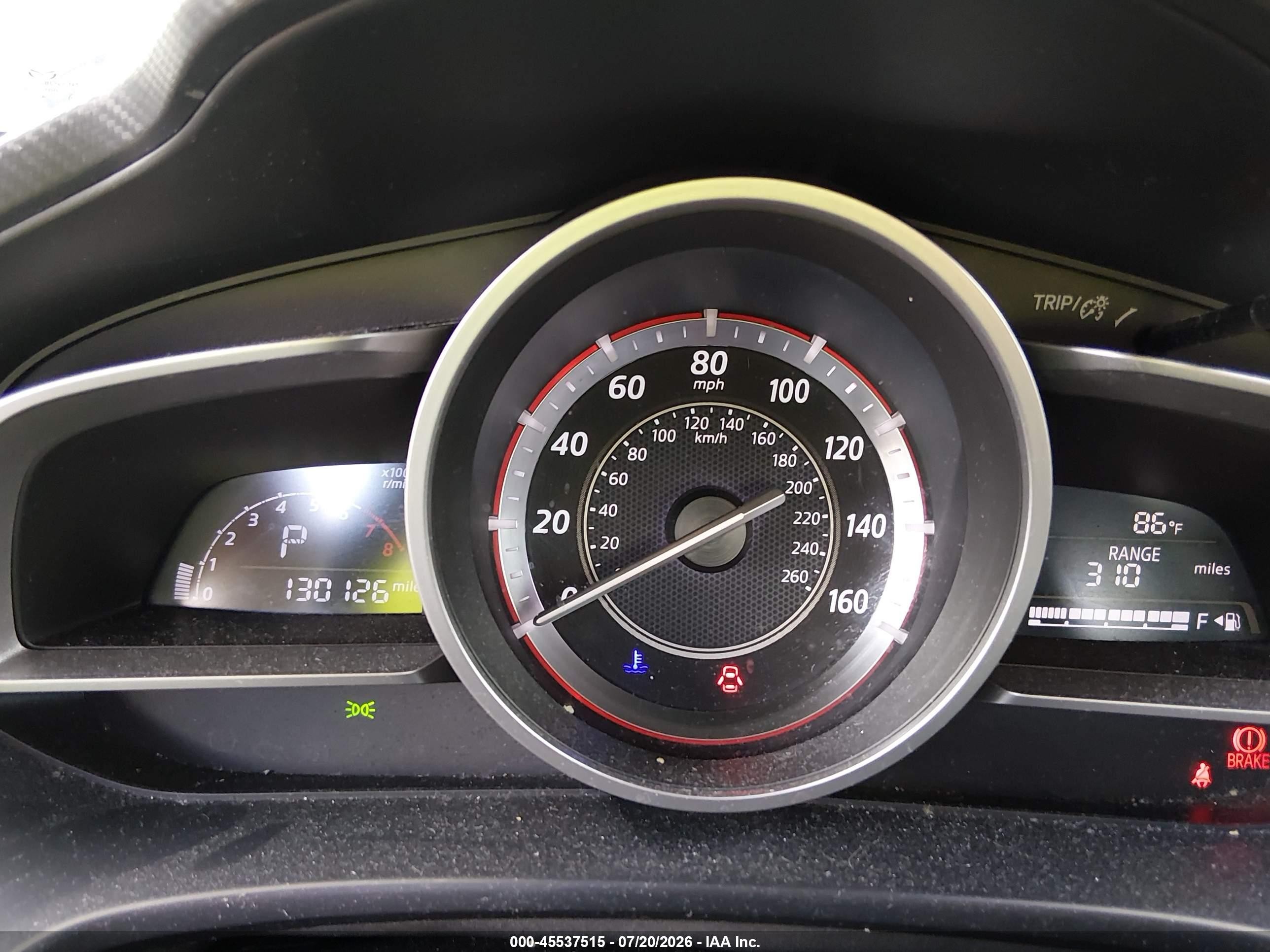 2015 Mazda Mazda3   Синий vin: 3MZBM1U72FM183320