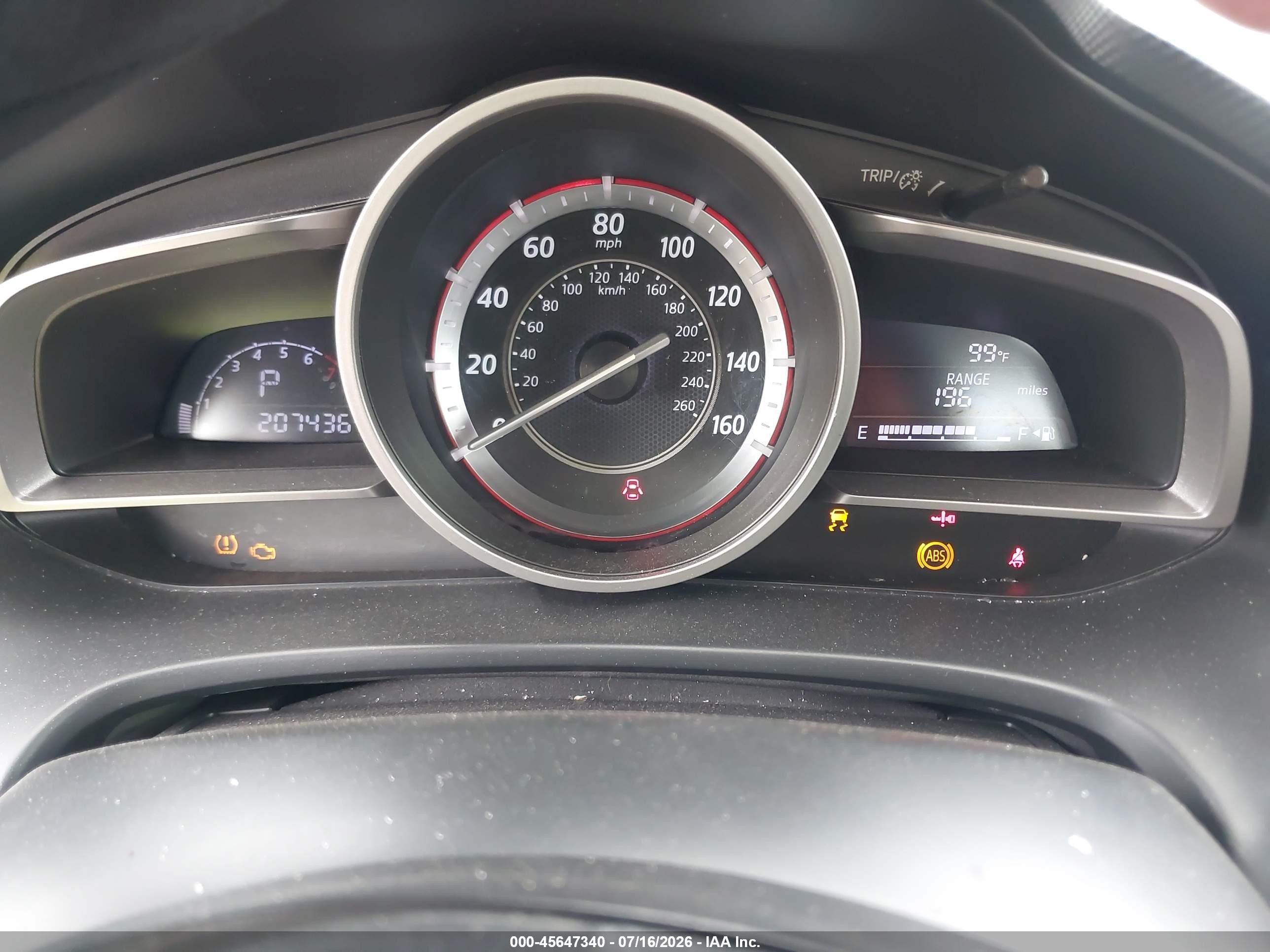 2015 Mazda Mazda3 I Sport Gray vin: 3MZBM1U72FM185407