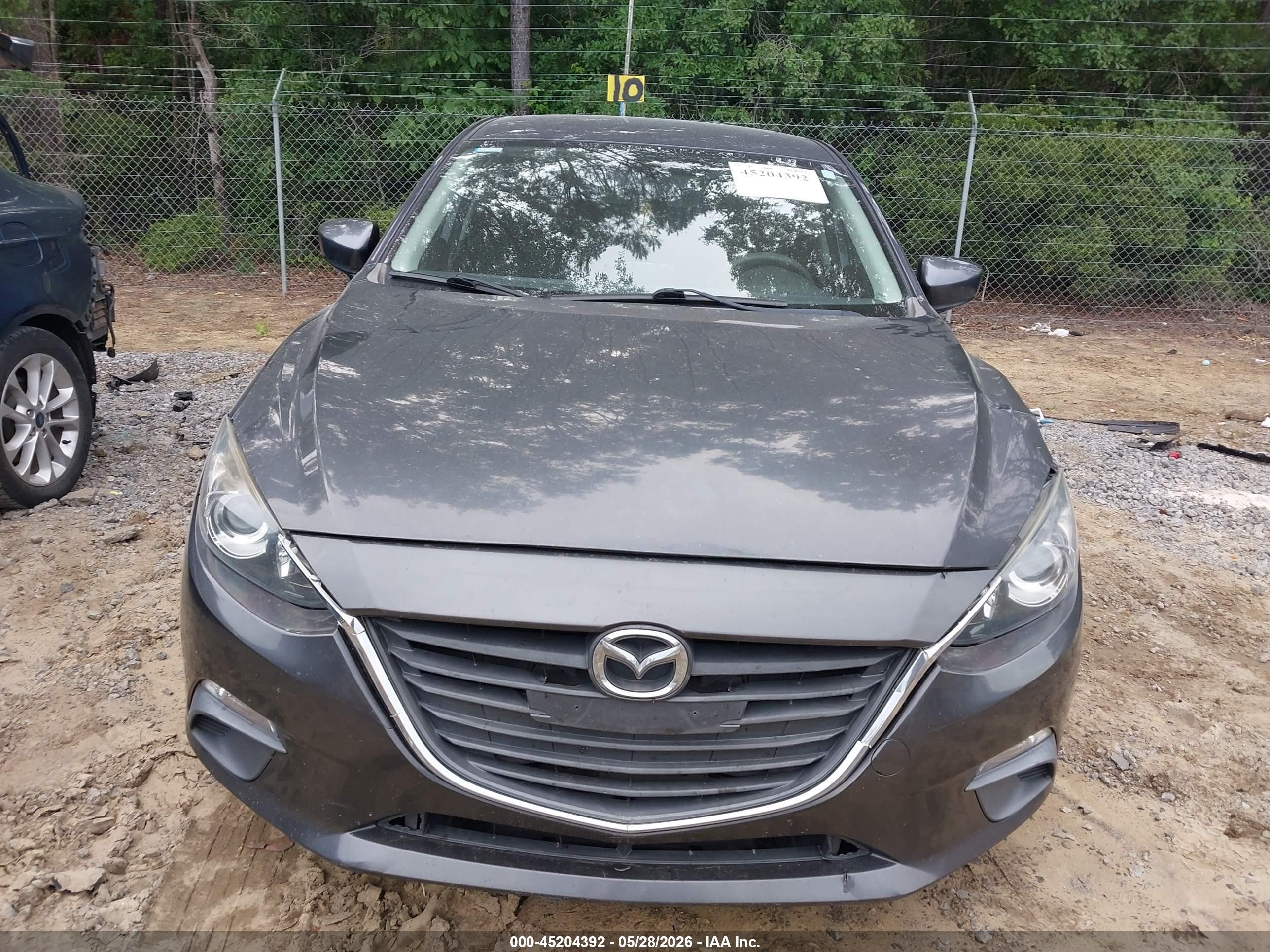 2015 Mazda Mazda3 I Sport Gray vin: 3MZBM1U72FM190400