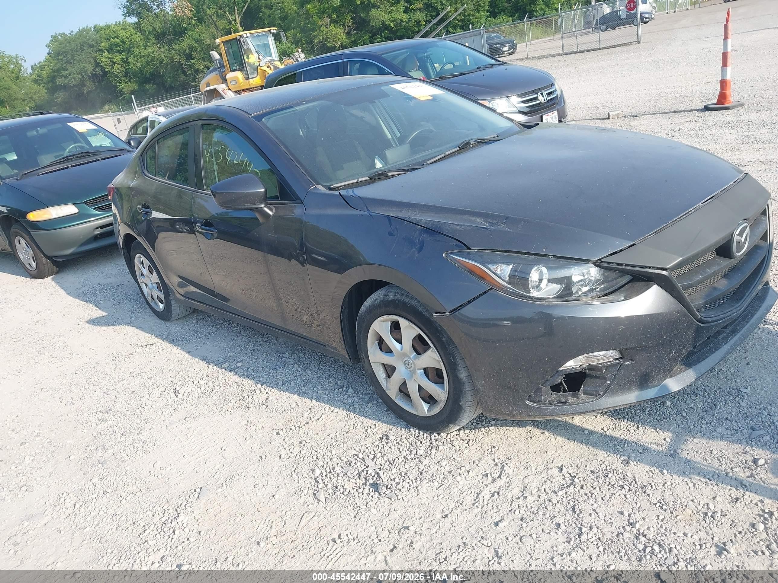 2015 Mazda Mazda3   Black vin: 3MZBM1U73FM203655