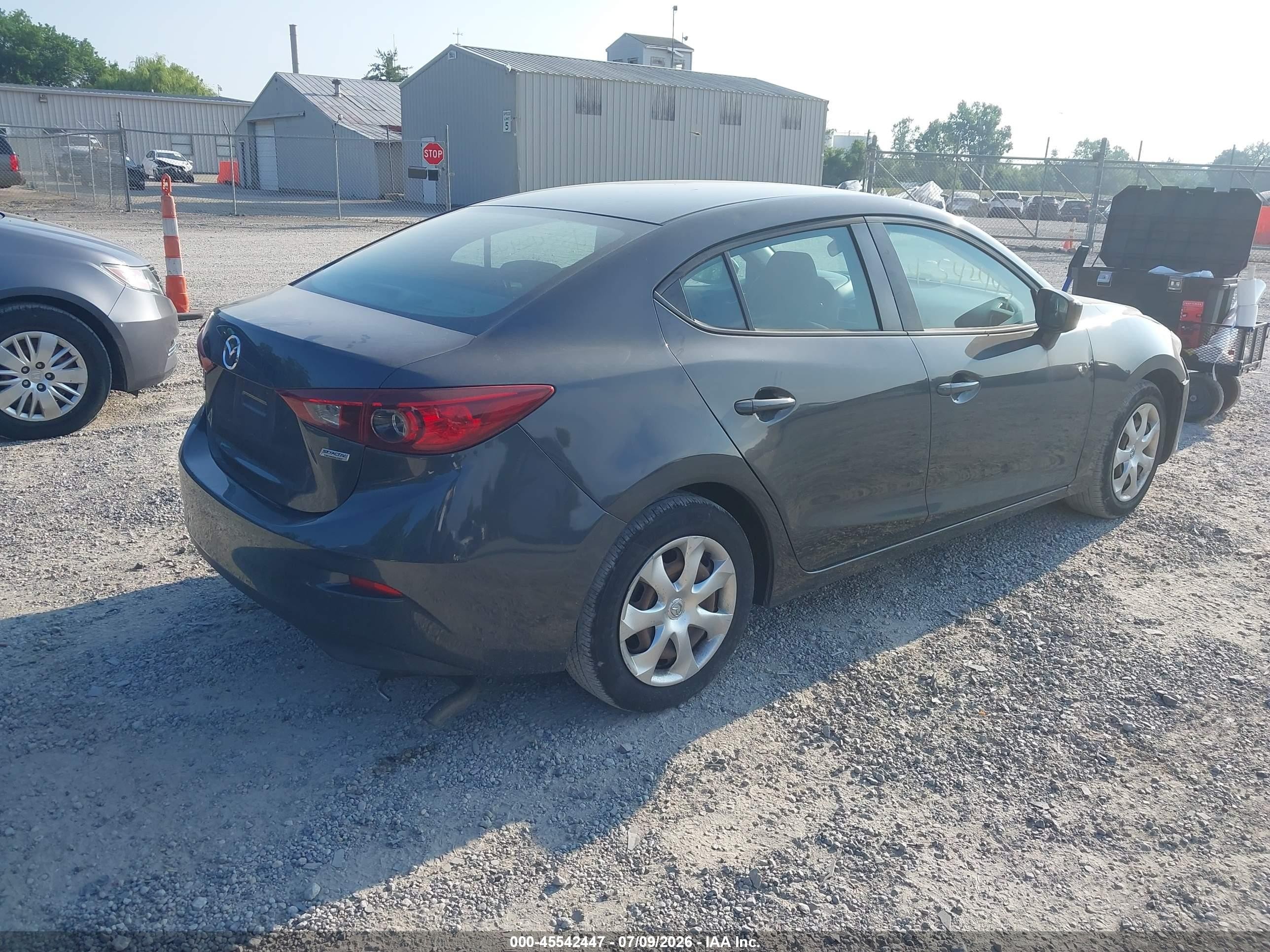 2015 Mazda Mazda3   Black vin: 3MZBM1U73FM203655