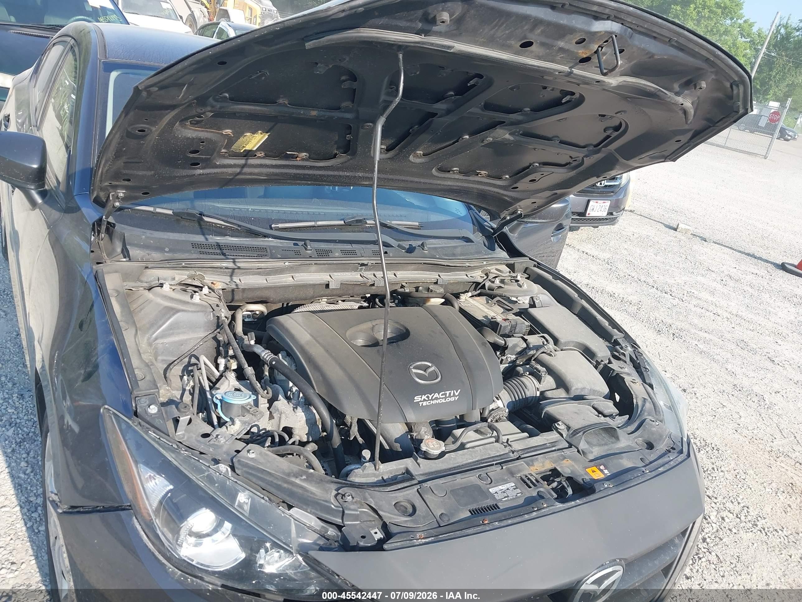 2015 Mazda Mazda3   Black vin: 3MZBM1U73FM203655