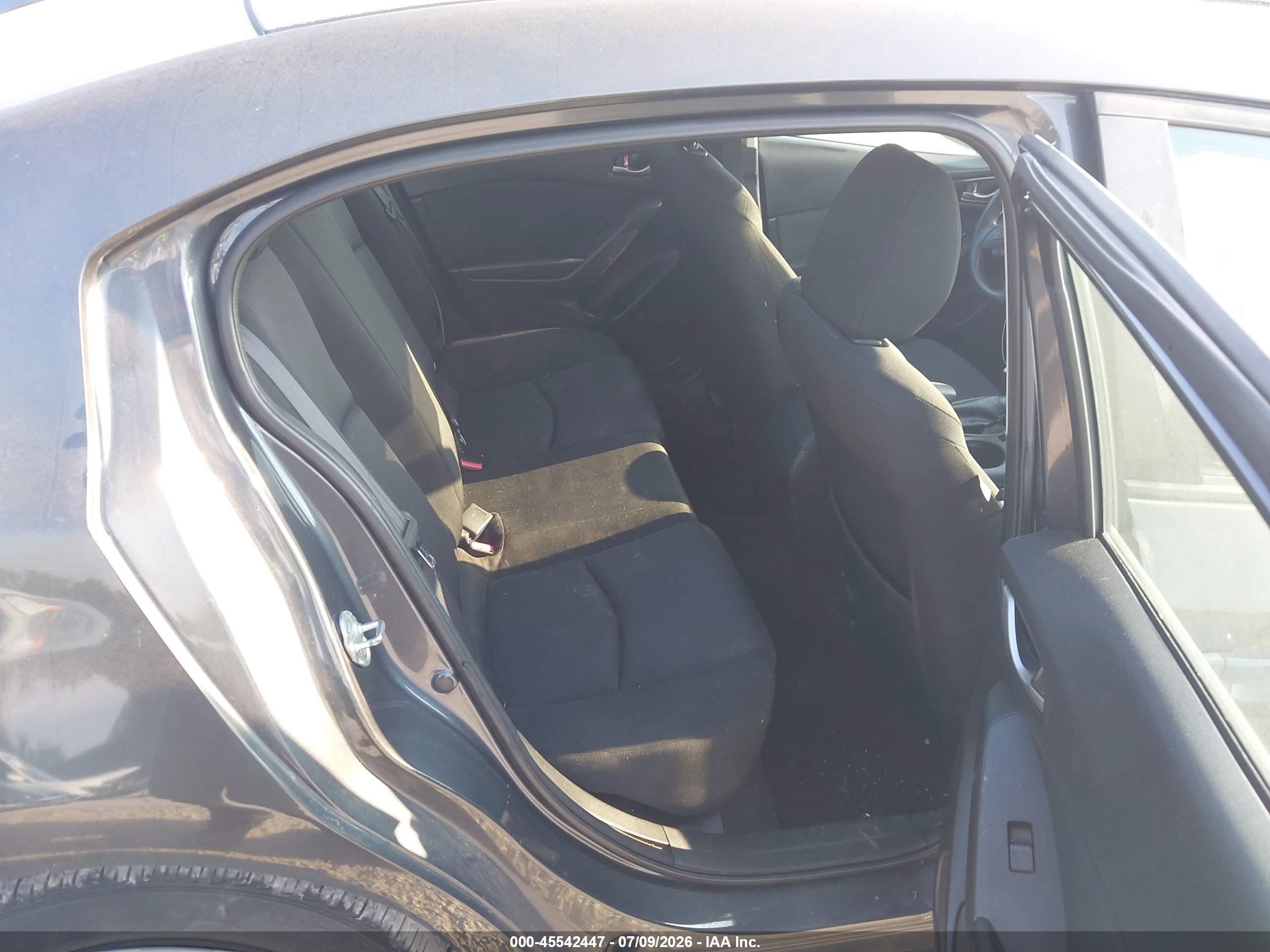 2015 Mazda Mazda3   Black vin: 3MZBM1U73FM203655