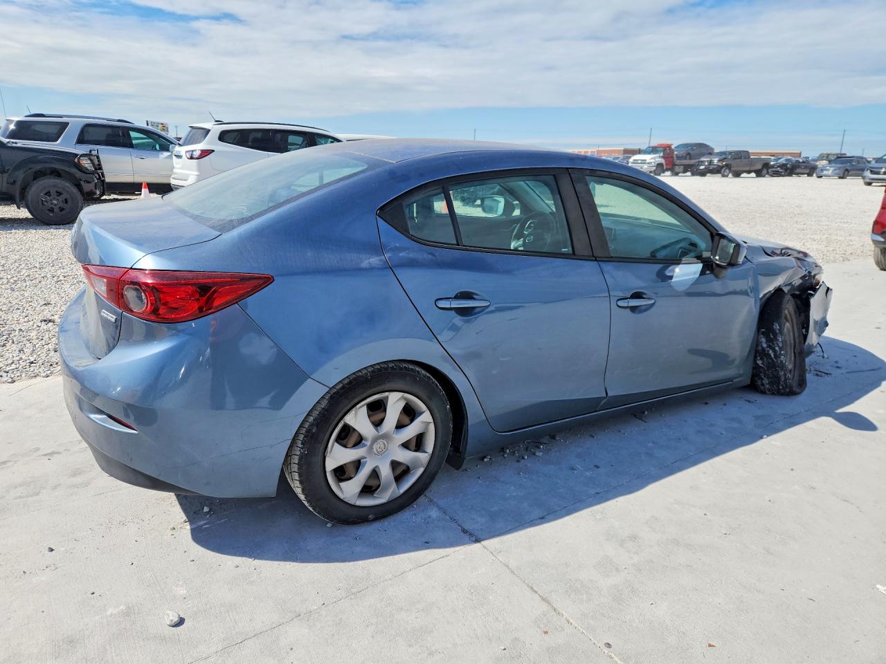 2014 Mazda 3 Sport Blue vin: 3MZBM1U74EM100419