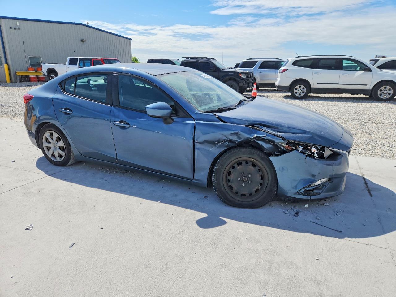 2014 Mazda 3 Sport Blue vin: 3MZBM1U74EM100419