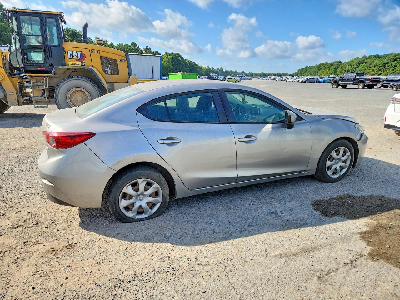 2015 Mazda 3 Sport Серебряный vin: 3MZBM1U74FM159200