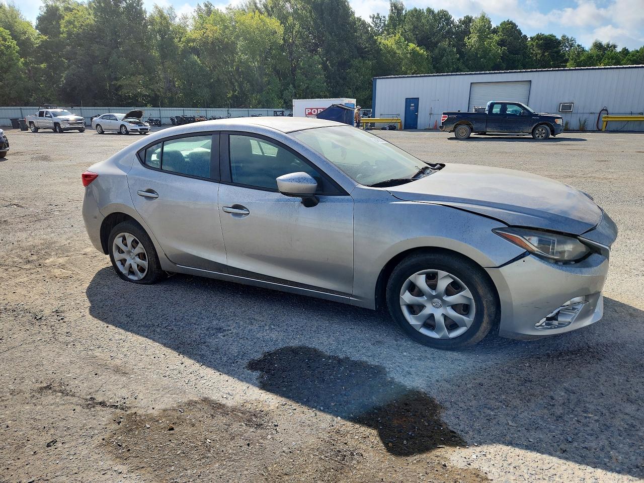 2015 Mazda 3 Sport Silver vin: 3MZBM1U74FM159200