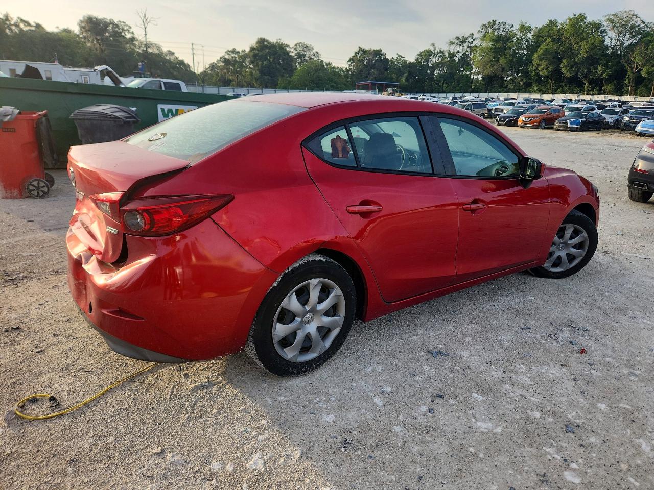 2015 Mazda 3 Sport Красный vin: 3MZBM1U74FM159262