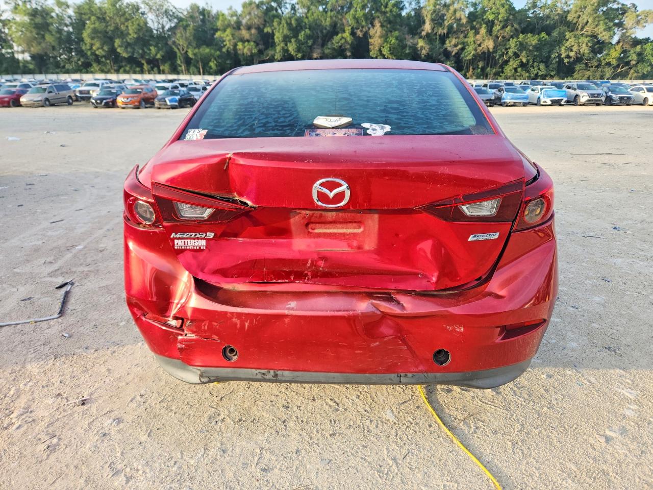 2015 Mazda 3 Sport Красный vin: 3MZBM1U74FM159262