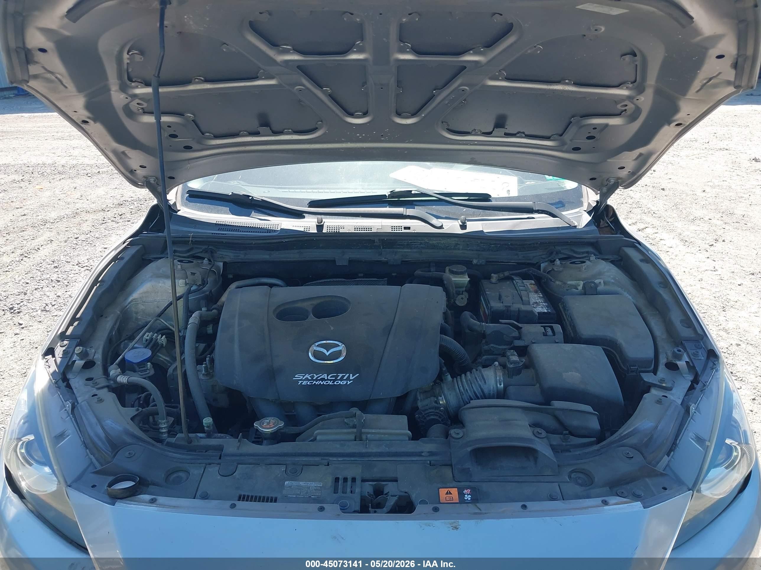 2015 Mazda Mazda3 I Sport Gray vin: 3MZBM1U74FM164168