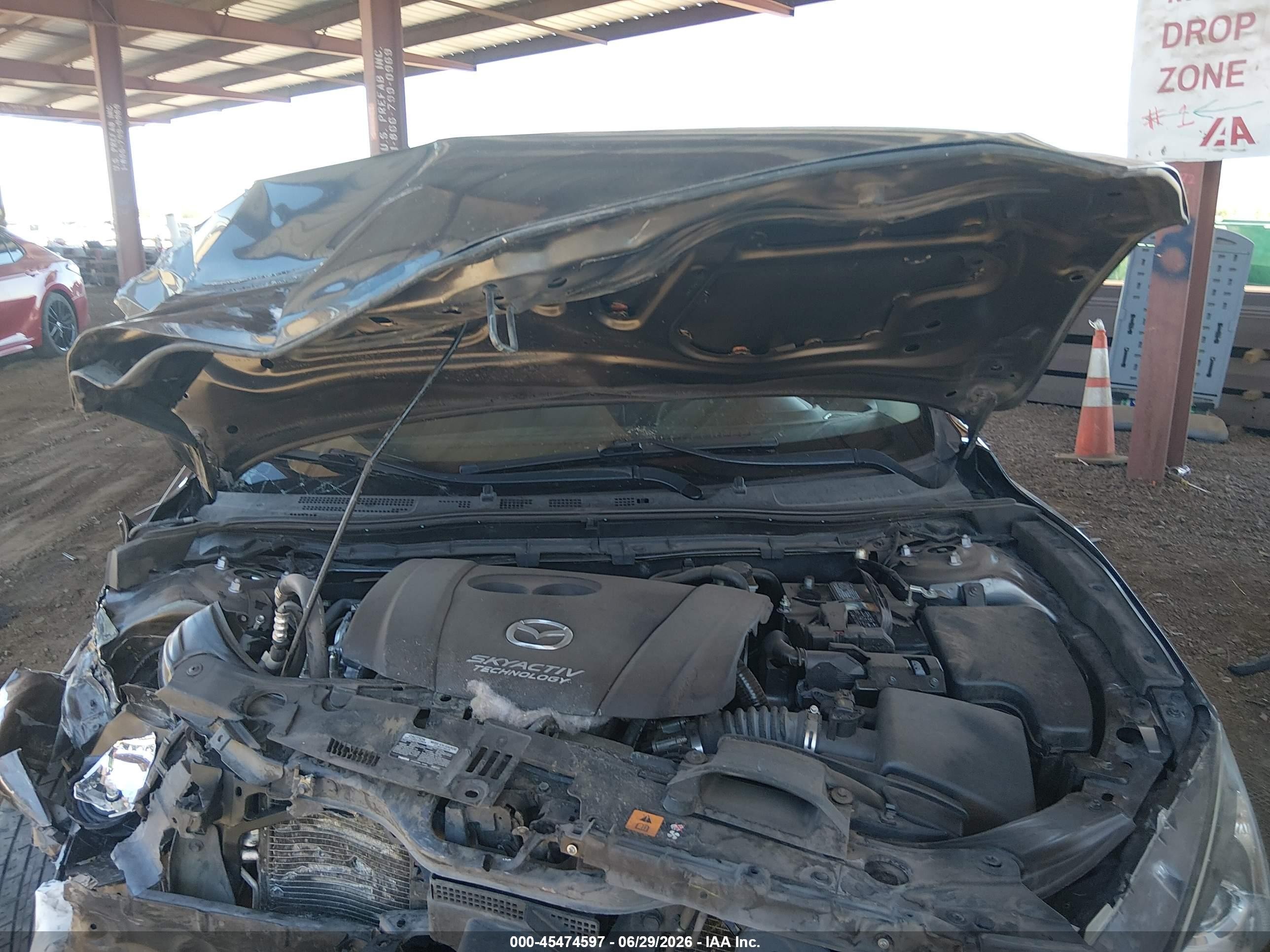 2015 Mazda Mazda3 I Sport Gray vin: 3MZBM1U74FM202093