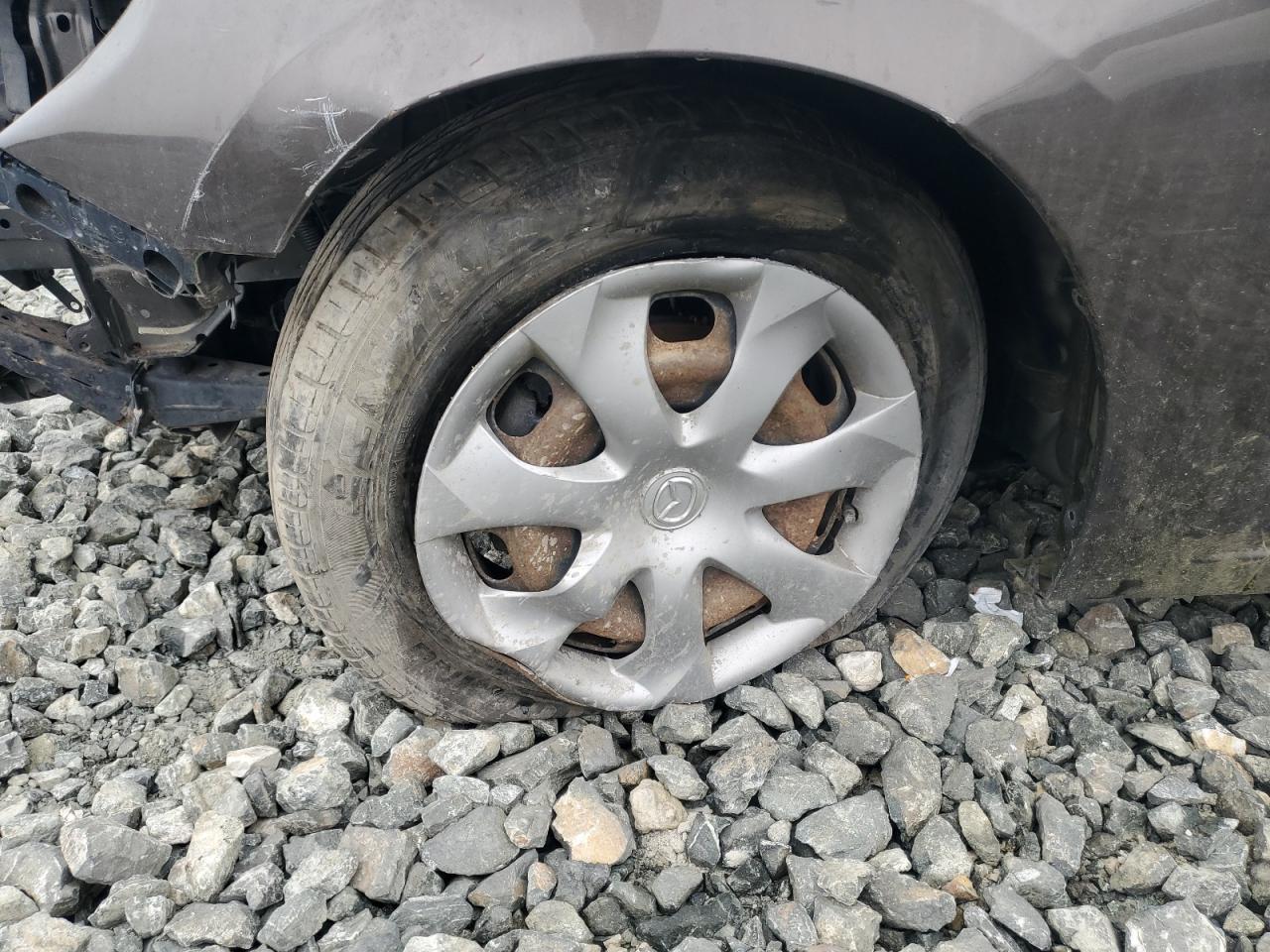 2014 Mazda 3 Sport Серый vin: 3MZBM1U75EM106763 Damage: Left Front Wheel, Bent, Replacement Required