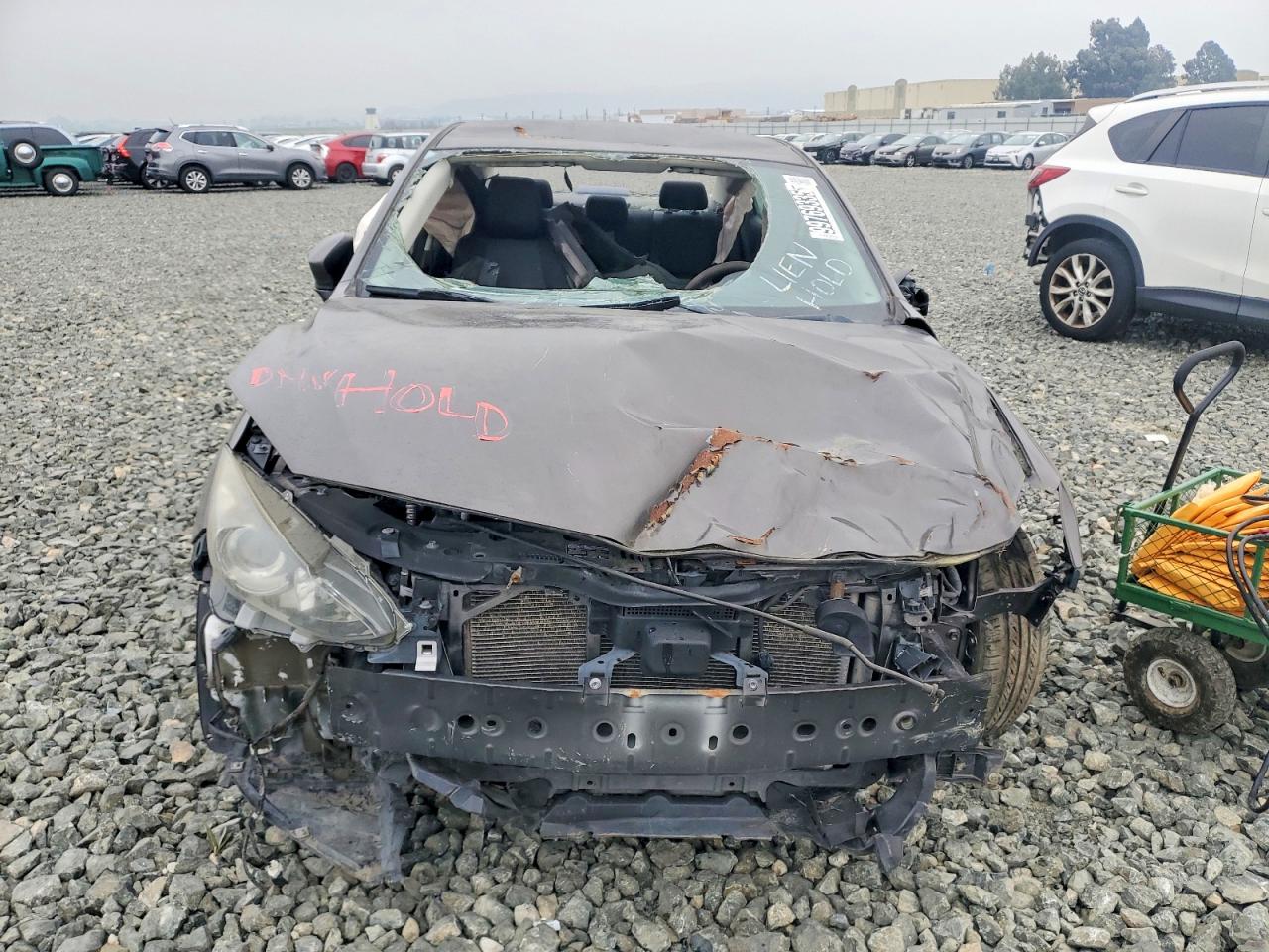 2014 Mazda 3 Sport Серый vin: 3MZBM1U75EM106763