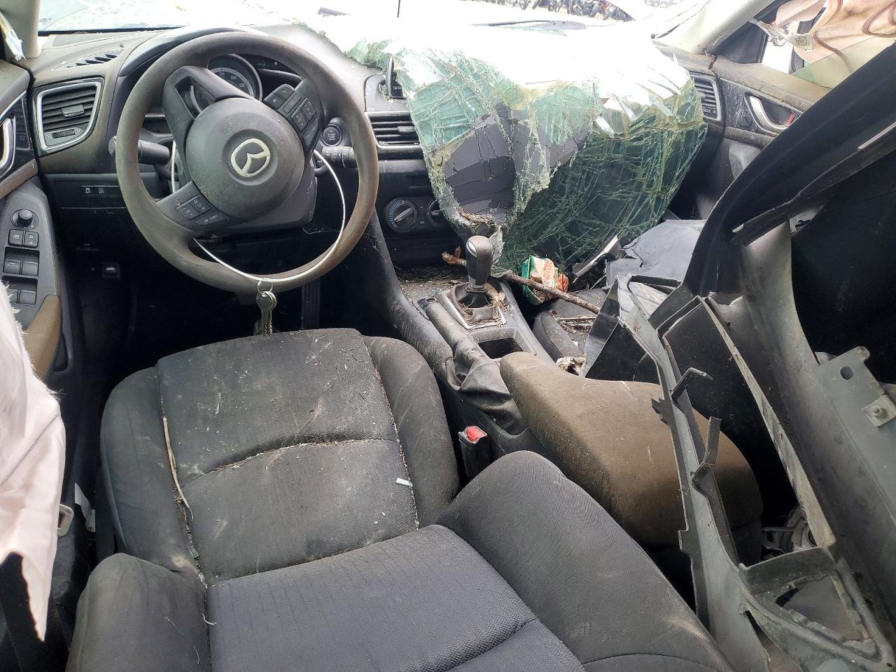 2014 Mazda 3 Sport Серый vin: 3MZBM1U75EM106763