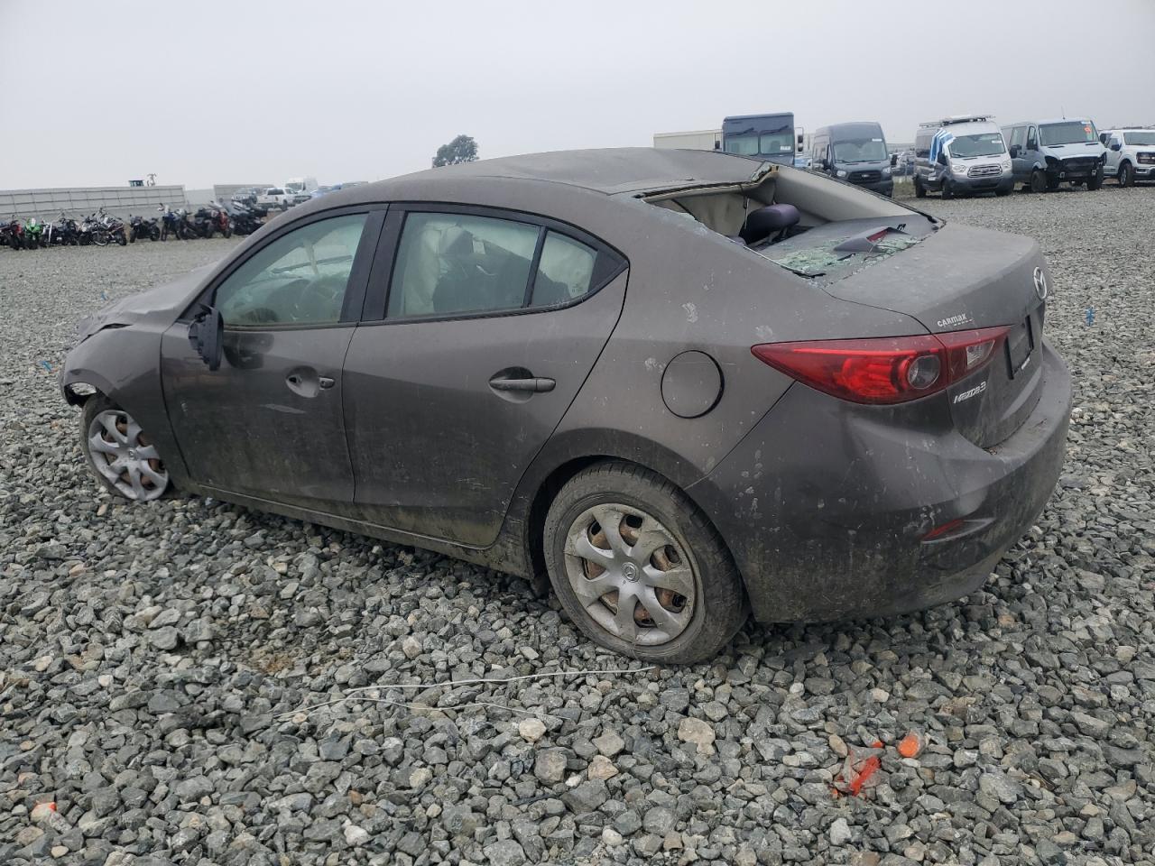 2014 Mazda 3 Sport Серый vin: 3MZBM1U75EM106763 Damage: Left Front Door Handle, Broken, Replacement Required
