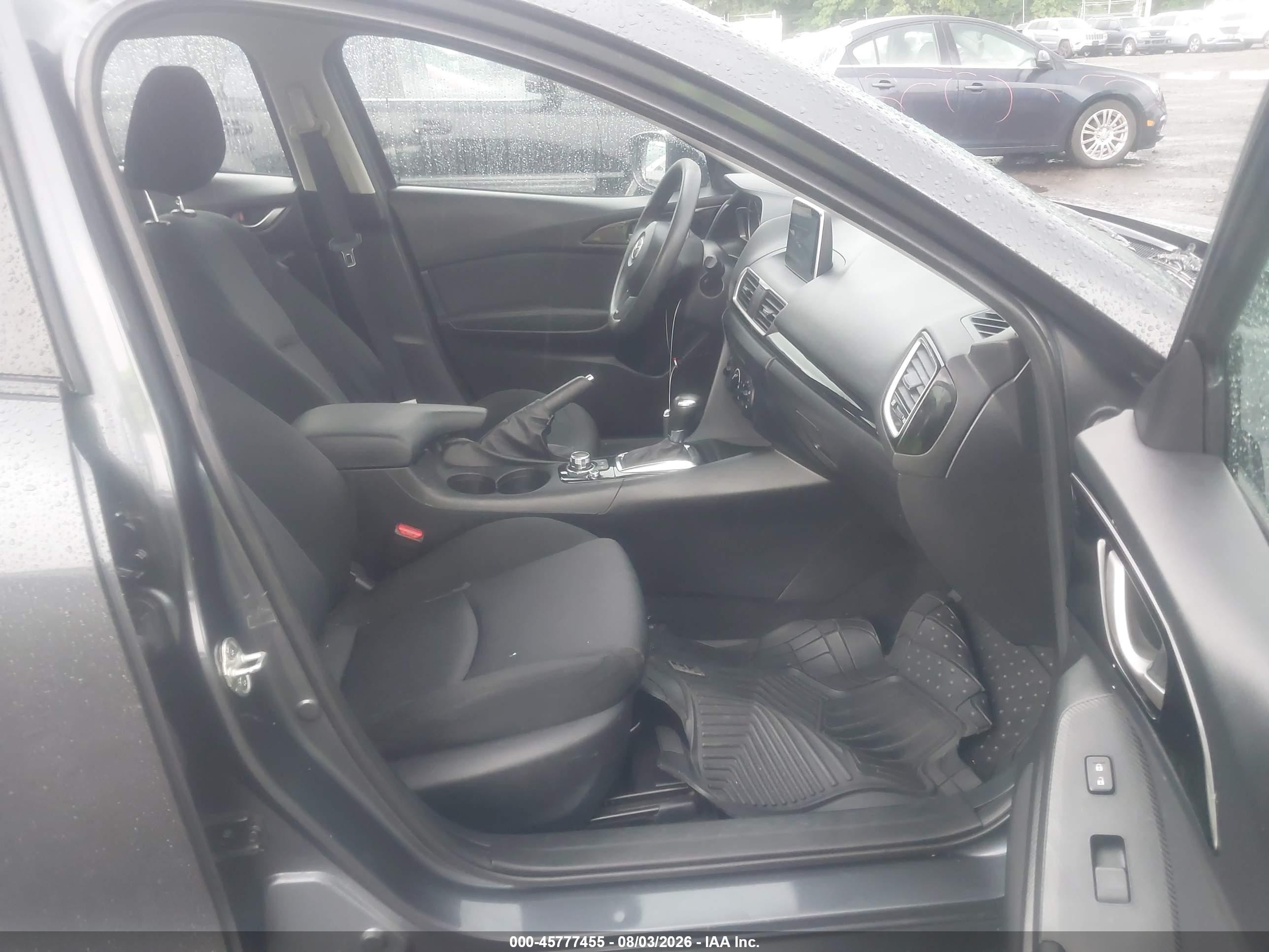 2015 Mazda Mazda3 I Sport Gray vin: 3MZBM1U75FM127386