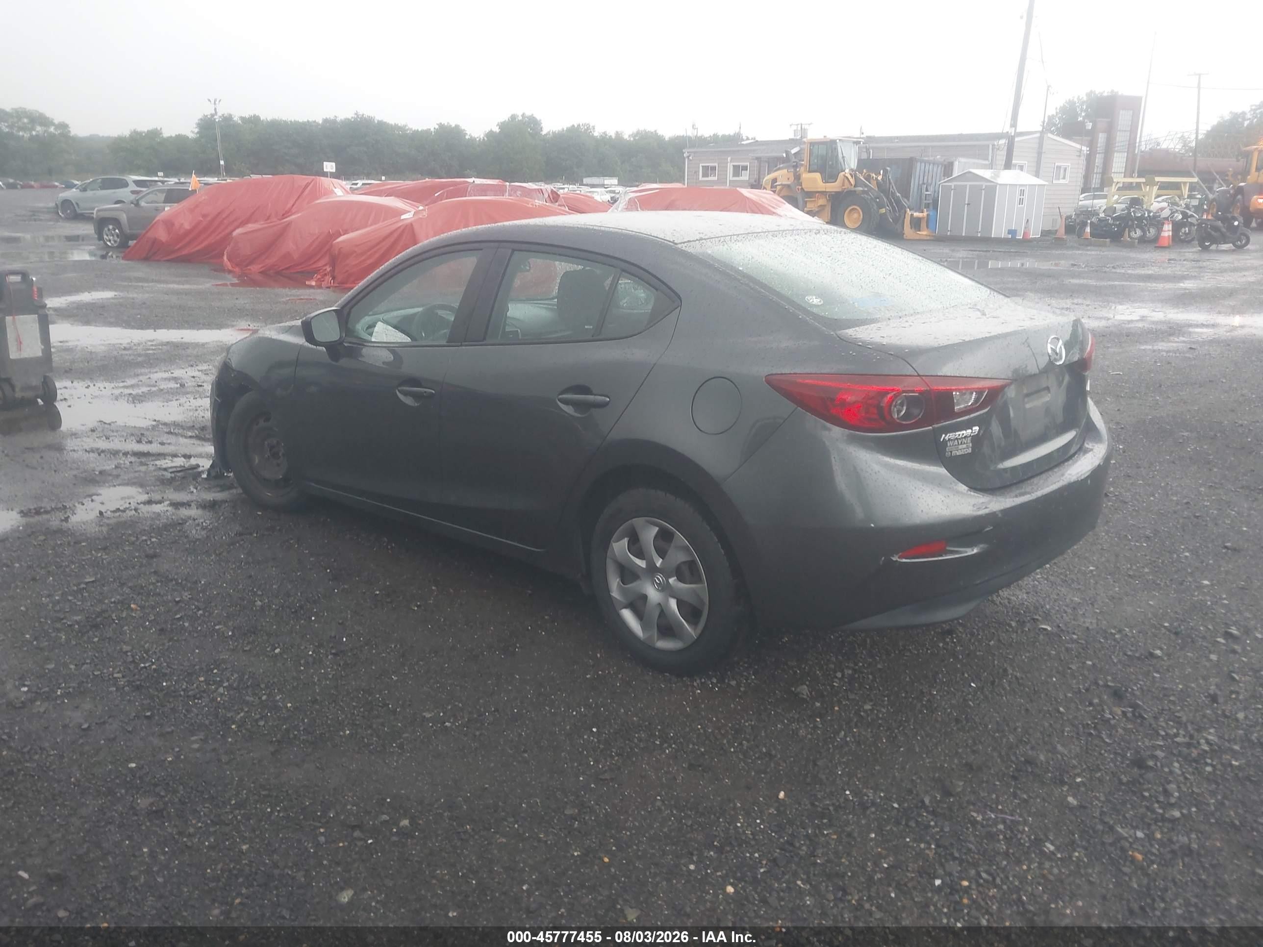 2015 Mazda Mazda3 I Sport Gray vin: 3MZBM1U75FM127386