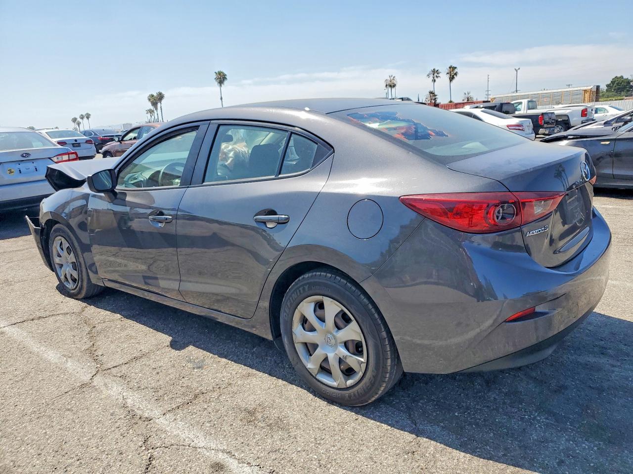 2015 Mazda 3 Sport Gray vin: 3MZBM1U75FM130191